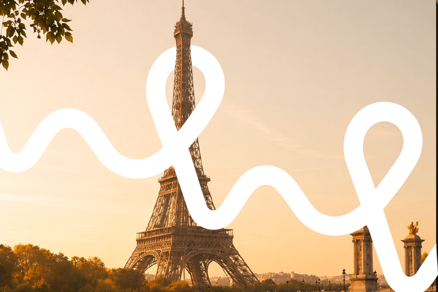 Landmark city destination representing international expansion